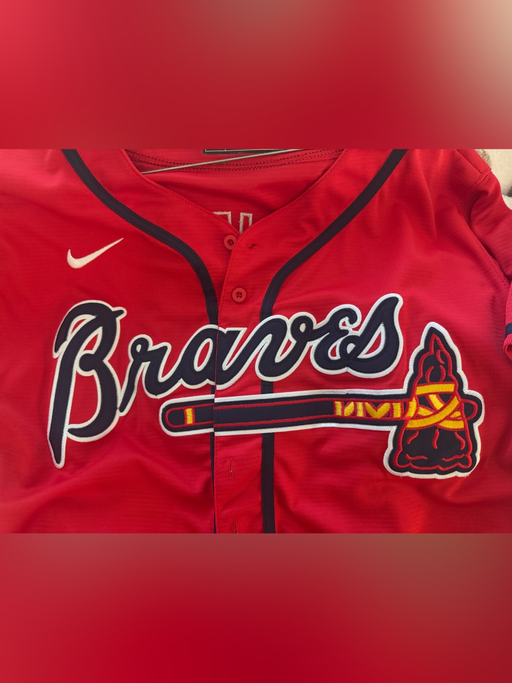 Nike ADULT Atlanta Braves Baseball Jersey Bundle - Picture 8 of 11